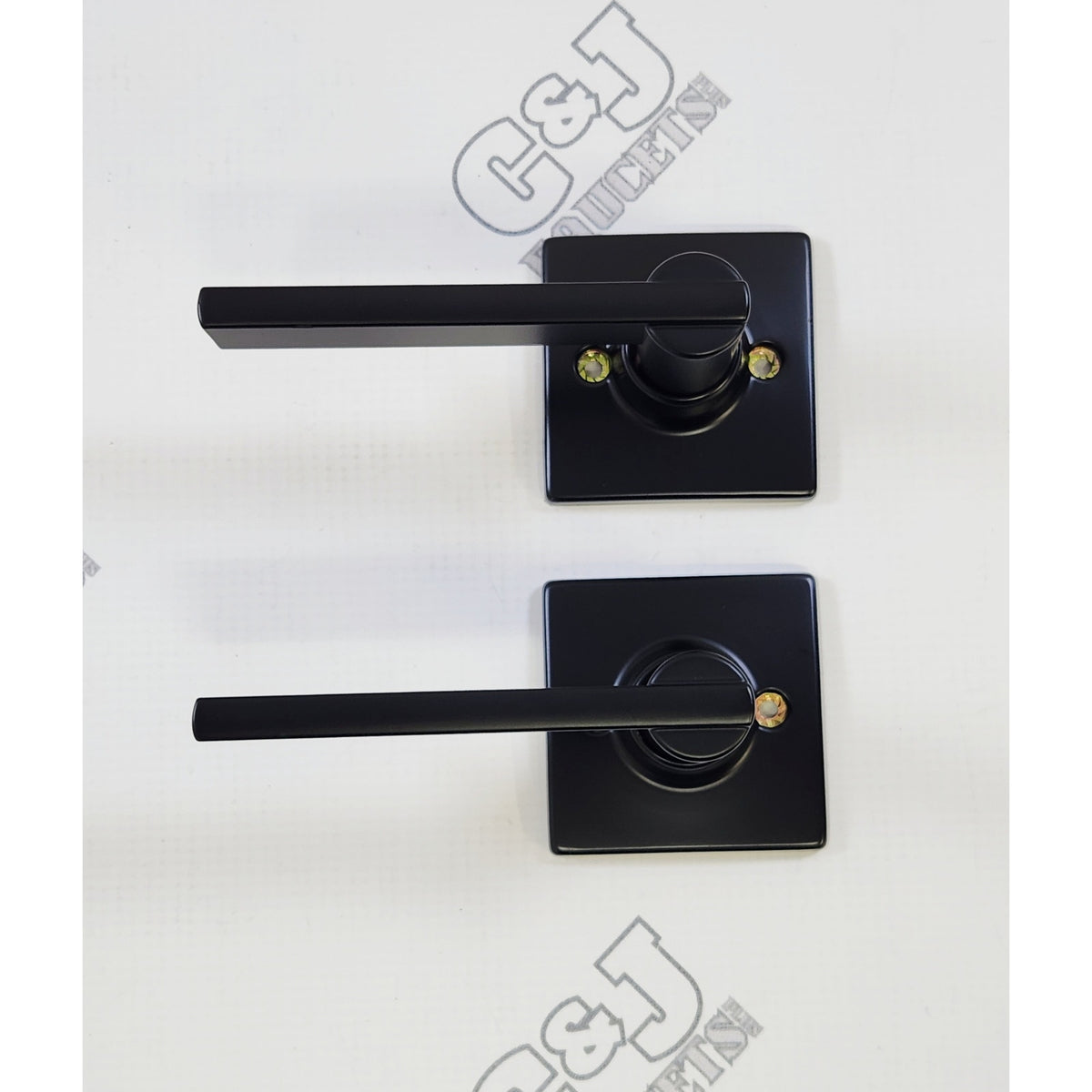Yale Expressions YMRC25.NILUS19 Nils Dummy Lever Marcel Rose - Flat Black