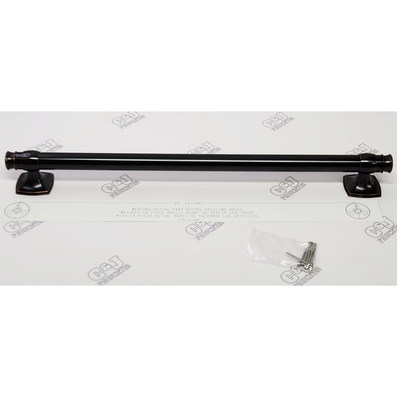 Kohler R27239-2BZ Arsdale 24 in Grab Bar - Oil Rubbed Bronze