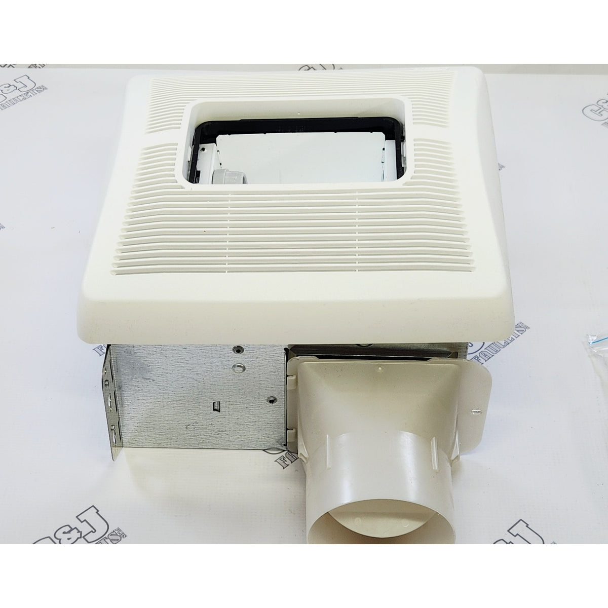 Broan-NuTone A110L Flex 110 CFM Bathroom Exhaust Ventilation Fan Light - White