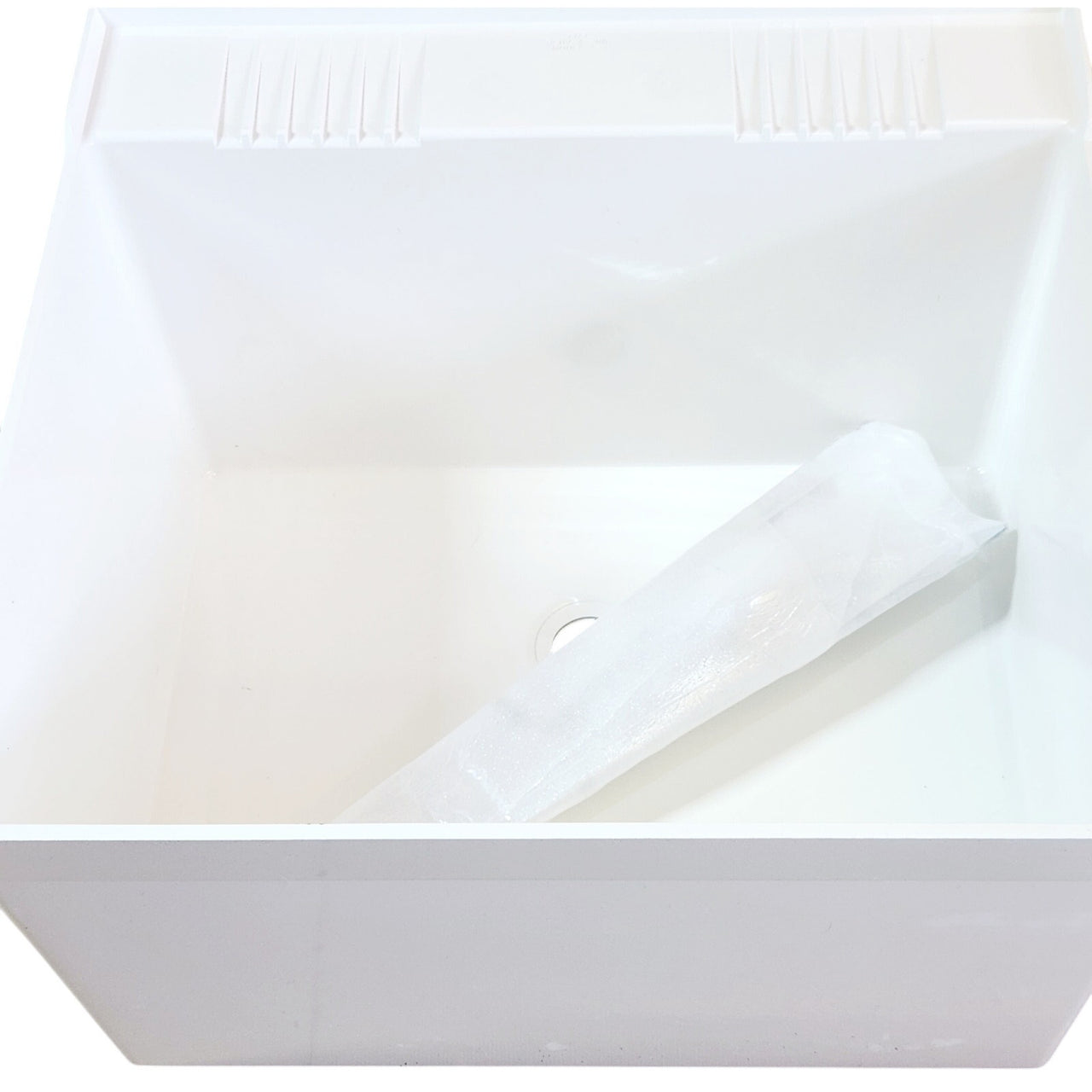 Proflo PFLT2123 23" Single-Basin Free Standing Laundry Sink - White READ