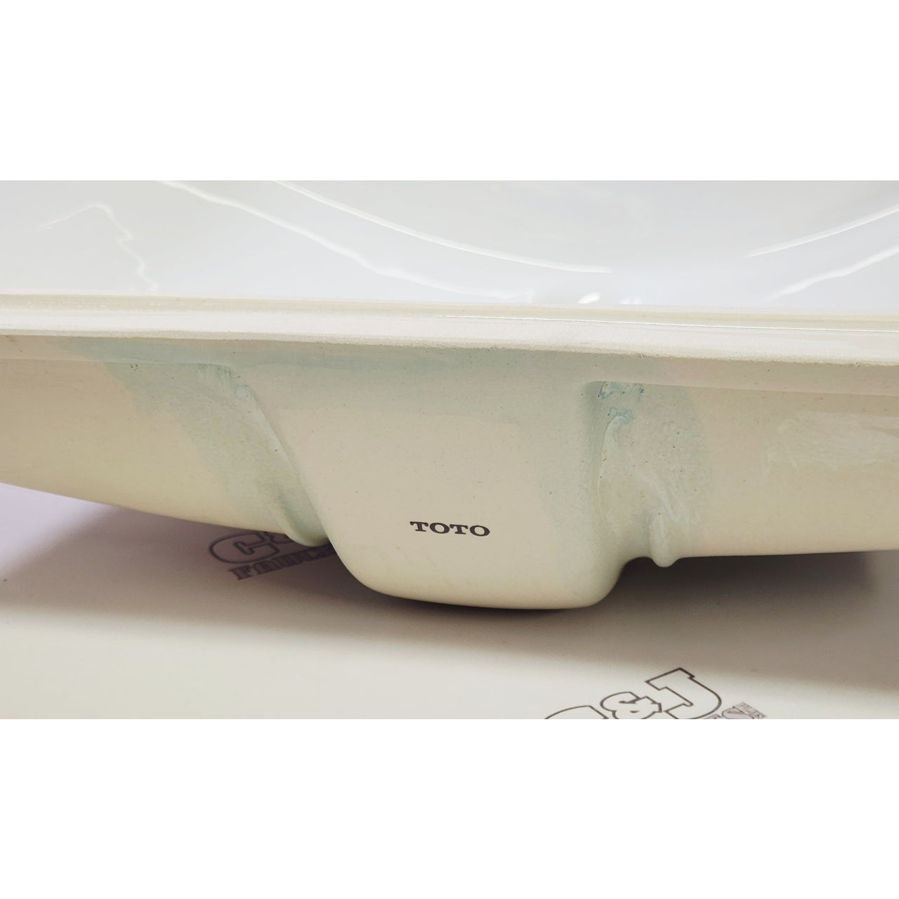 Toto LT540G#01 21-1/4" x 14-3/8" Undermount Bathroom Sink - Cotton White