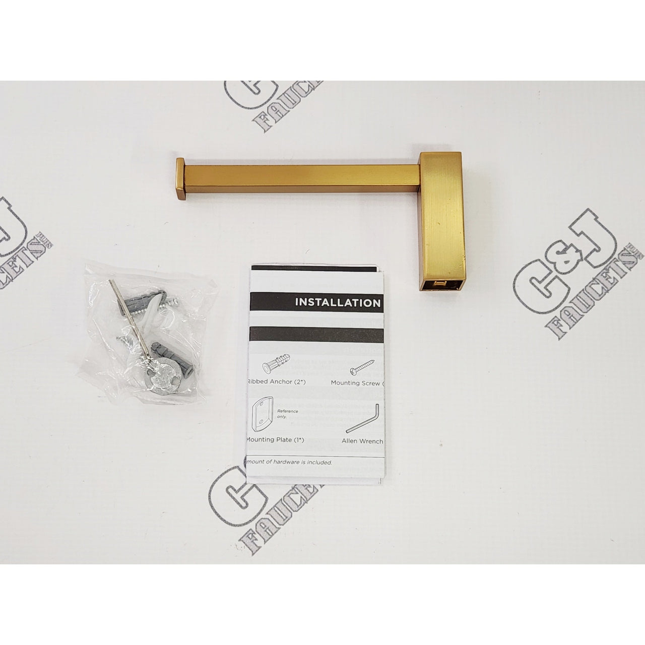Amerock BH36081CZ Monument Square Toilet Paper Holder - Champagne Bronze READ