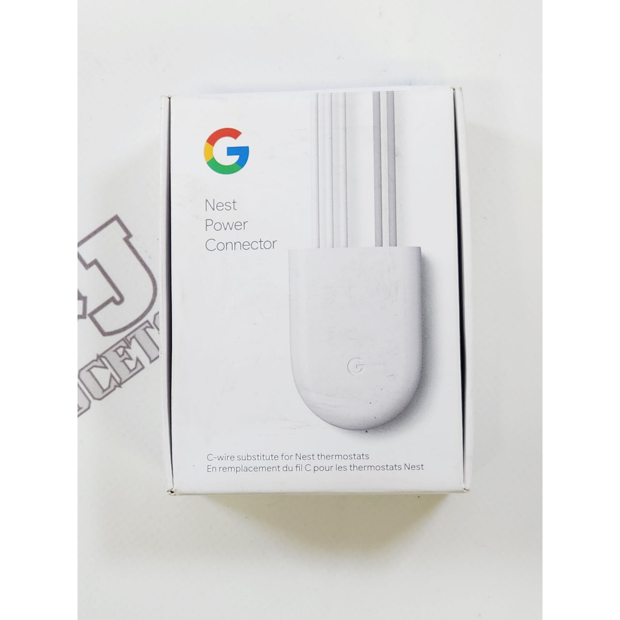 Google GA02493-US Nest C-Wire Substitute Power Connector - Snow
