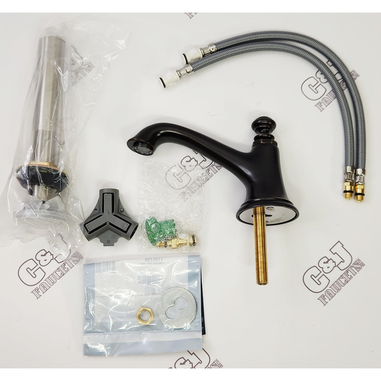 Kohler 72759-2BZ Artifacts Bell Design Bathroom Sink Spout Only - Oil Rub Bronze