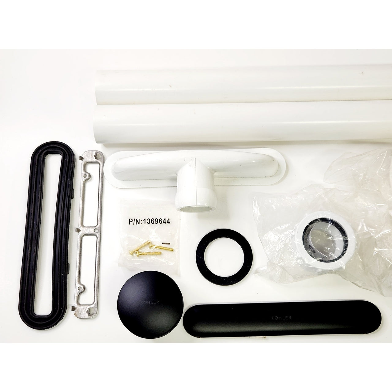Kohler 7272-BL Clearflo Tub Drain with Slotted Overflow - Matte Black READ