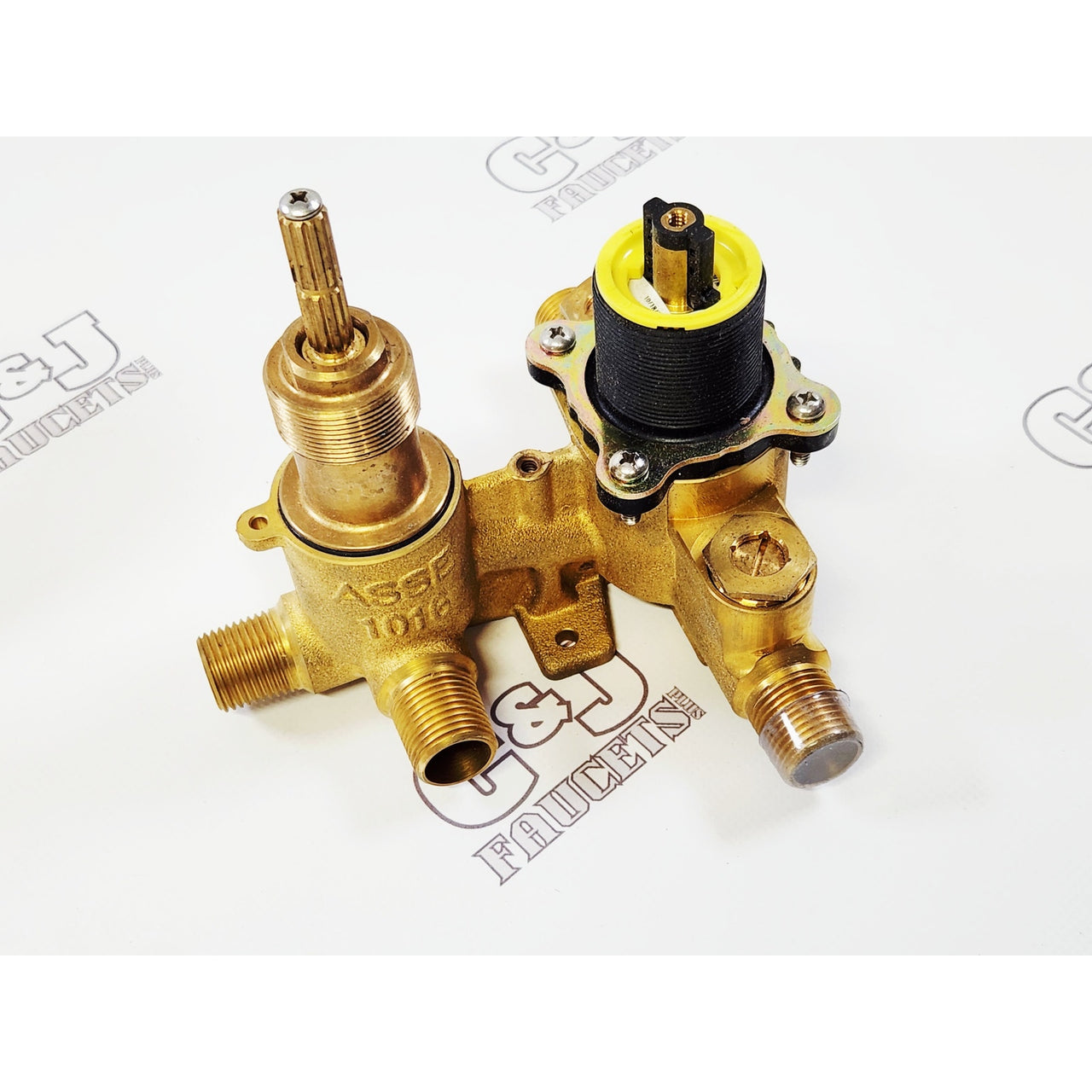 Pfister 015-6WDSS Shared 6-Way Stacked Diverter Rough-In Valve