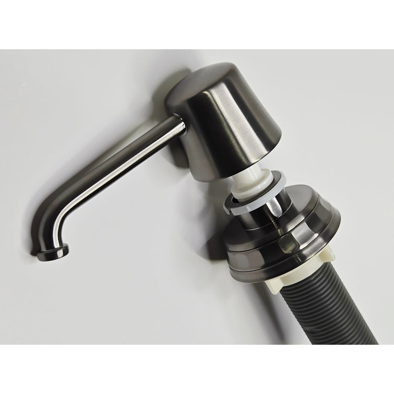Brizo RP101658SL Tulham Deck Mounted Soap Dispenser w/15 oz Capacity -Luxe Steel