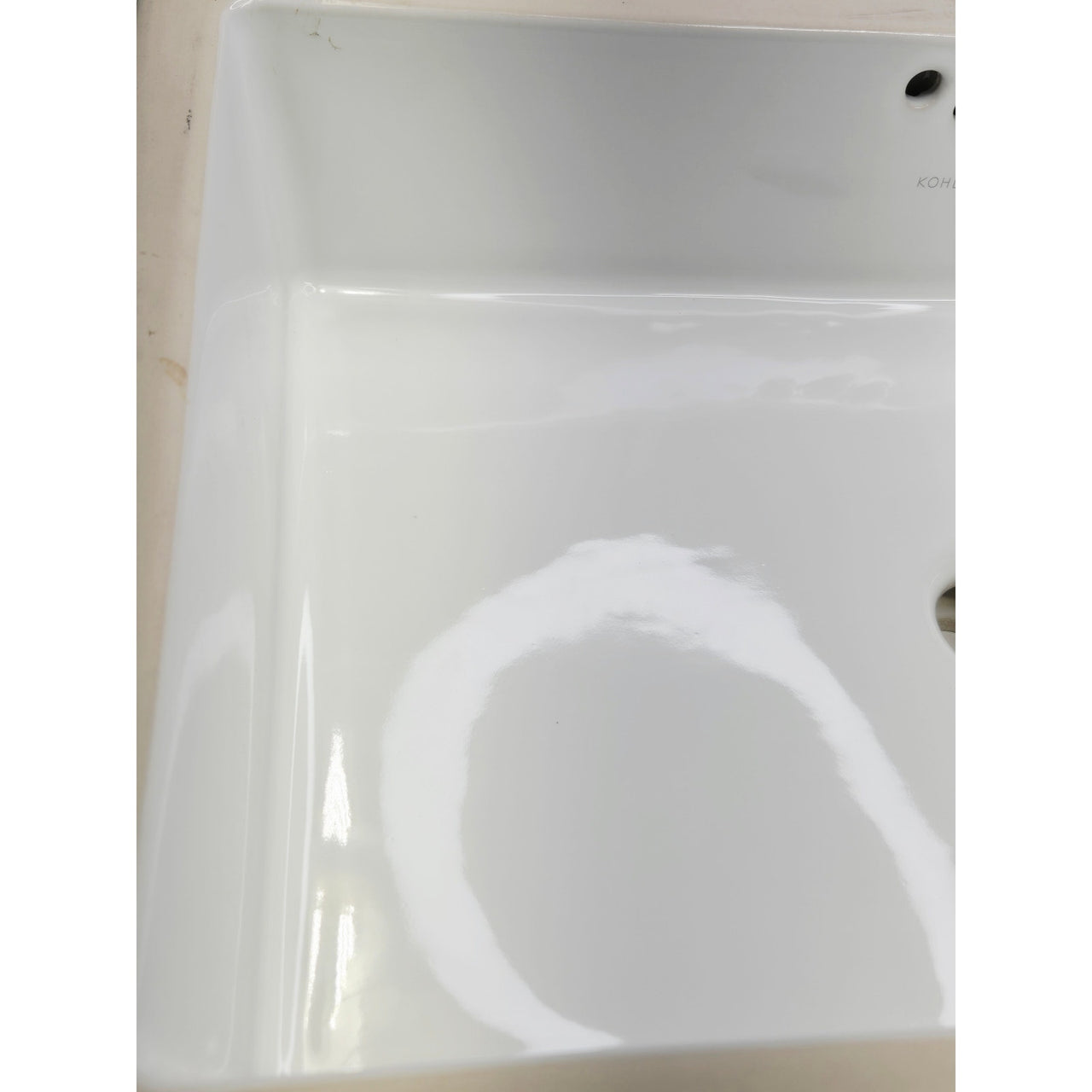 Kohler 2297-0 Kathryn 23-7/8" Undermount Bathroom Sink with Overflow -White READ