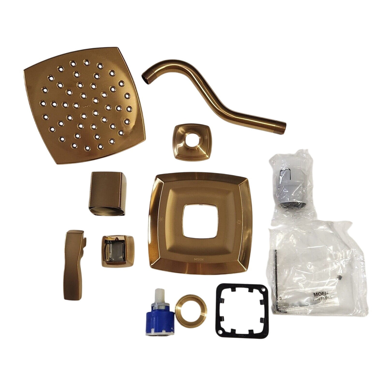 Moen UT3692EPBG Voss Collection M-CORE 3 Shower Trim Kit, 1.75GPM - Brushed Gold