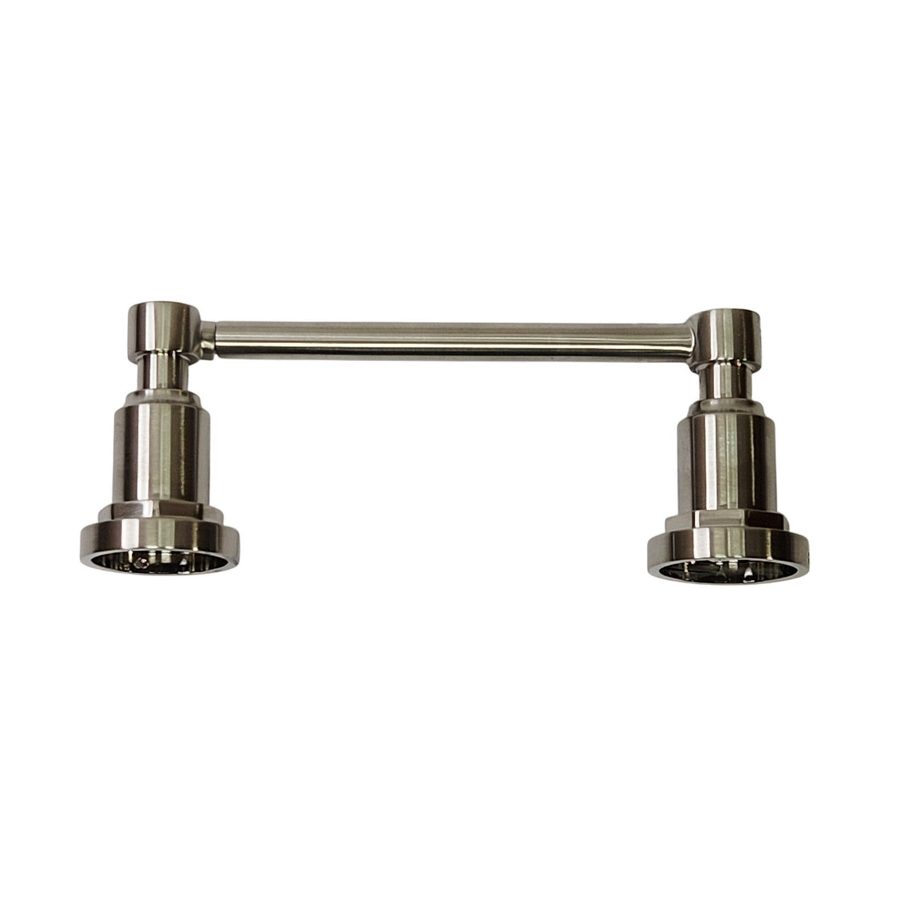 Signature Hardware 447223 Greyfield Pivoting Toilet Paper Holder -Brushed Nickel