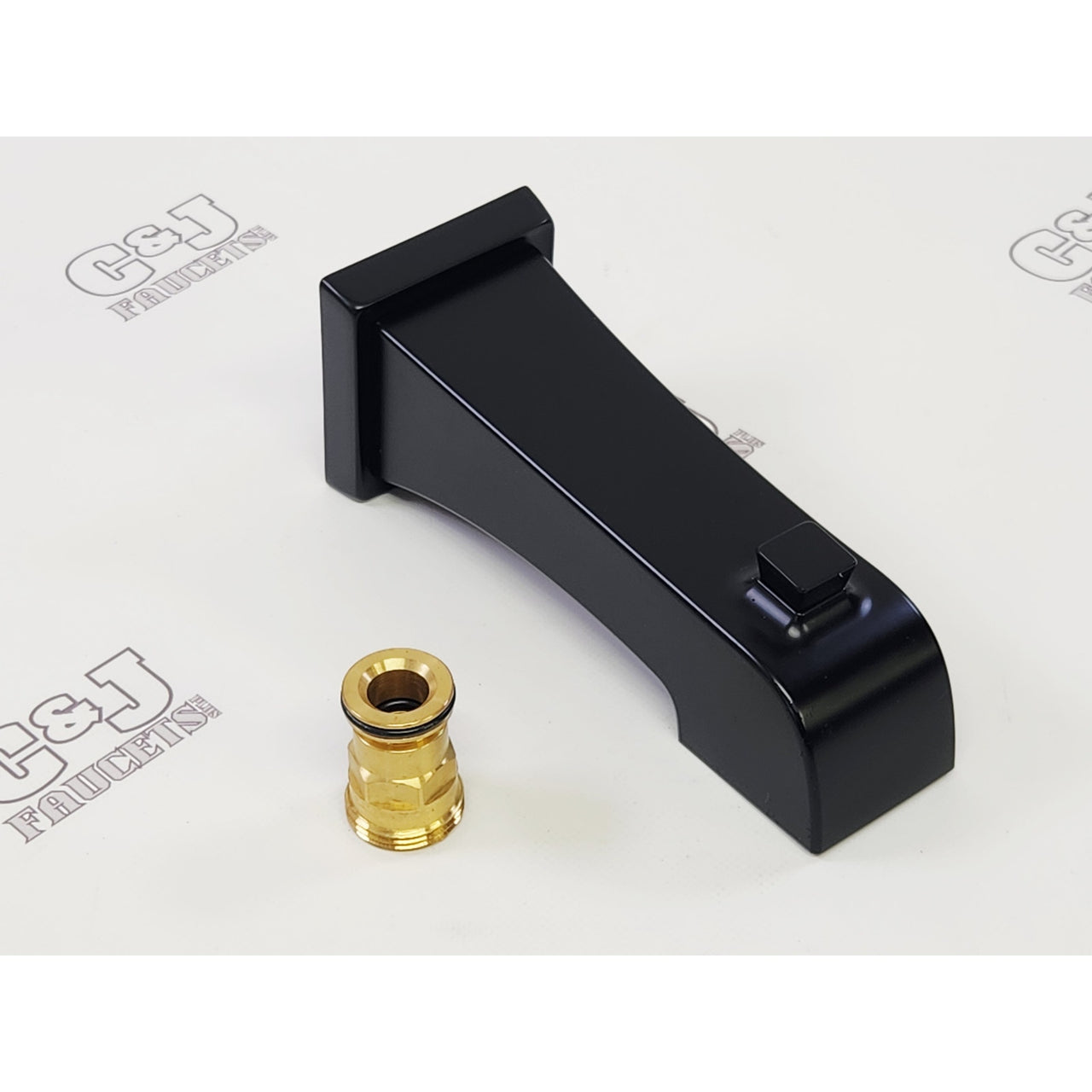 Delta RP77092BL Ashlyn 7-15/16" Tub Spout - Matte Black READ