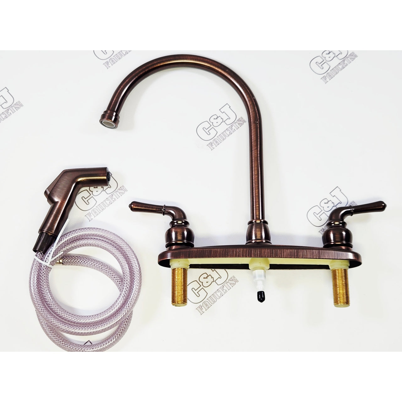 Pioneer K-5342-ORB Accent 1.5 GPM Widespread Kitchen Faucet -Oil Rub Bronze READ