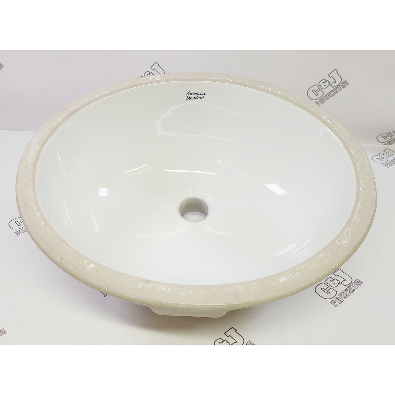 American Standard 0495221.020 Ovalyn 17" x 14" Undermount Sink - White