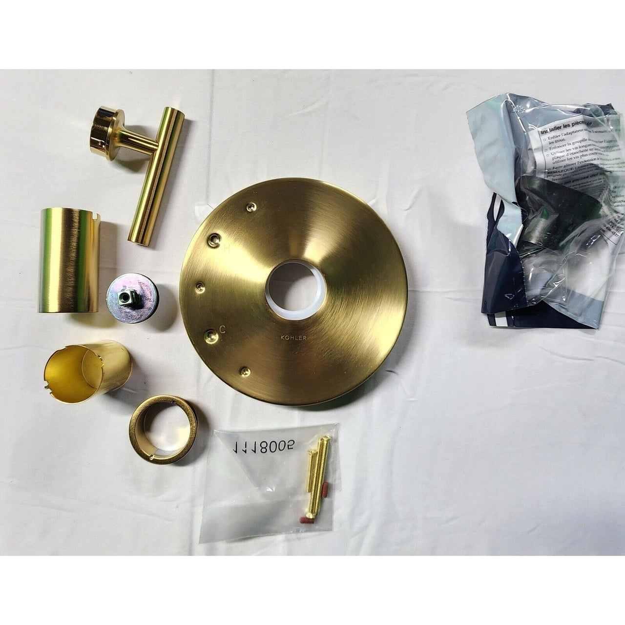 Kohler TS14423-4-2MB Purist Rite-Temp Valve Trim - Vibrant Brushed Moderne Brass