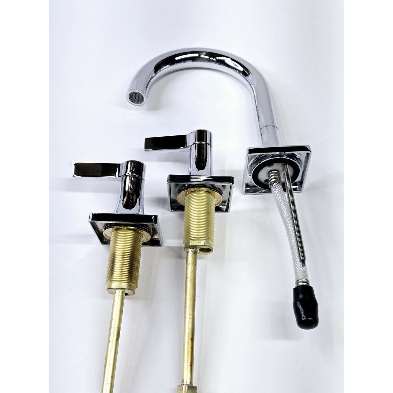 Kohler 28125-4-CP Venza Widespread Bathroom Faucet, 1.2 GPM - Polished Chrome