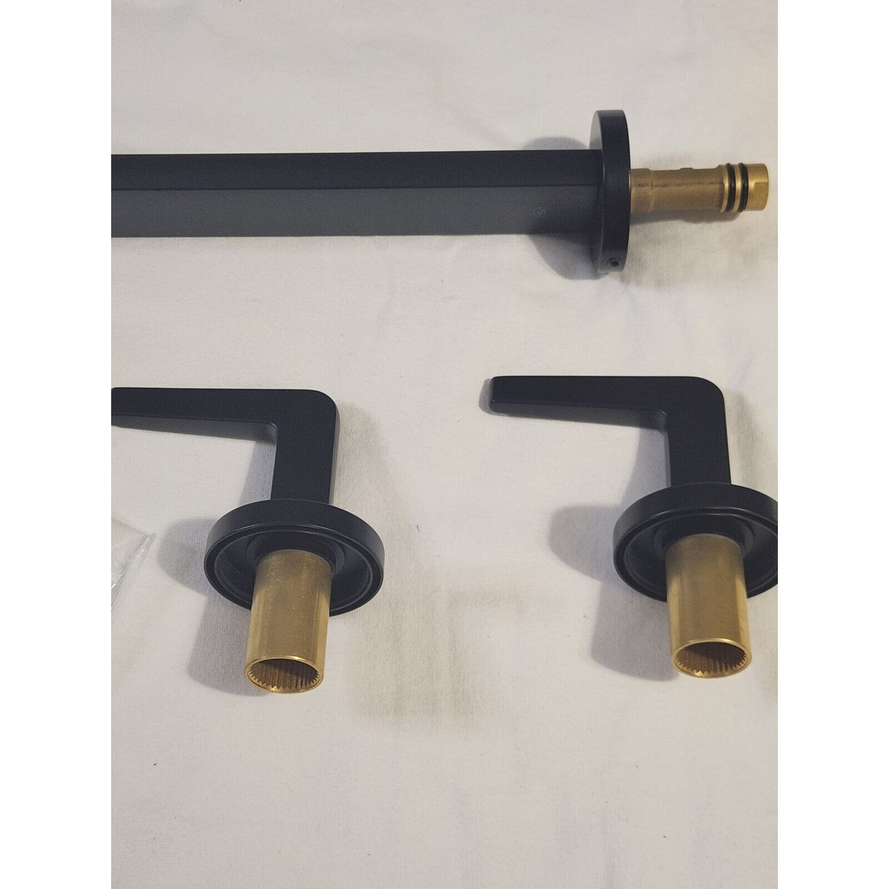 Signature Hardware 485013 Drea Wall-Mount Tub Faucet - Matte Black
