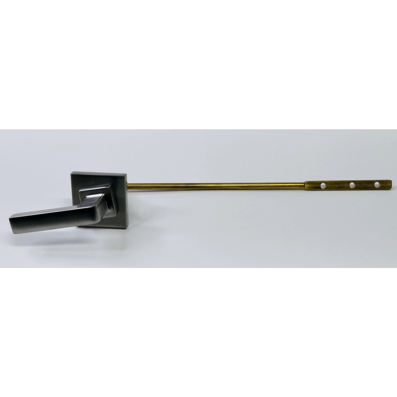 Signature Hardware 447341 Hibiscus Left Mounted Toilet Tank Lever - Brush Nickel
