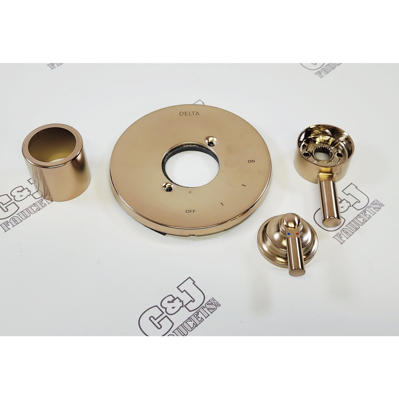 Delta T17035-CZ Saylor Monitor 17 Series Shower Valve Trim - Champagne Bronze