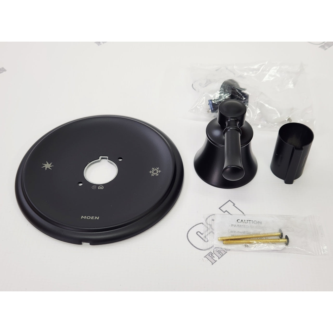 Moen T2181BL Dartmoor Pressure Balanced Valve Trim Less Rough In - Matte Black
