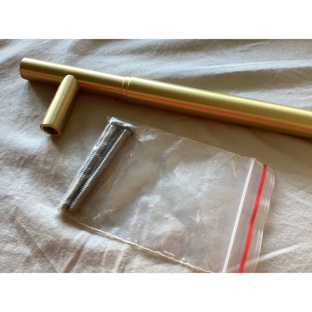 Signature Hardware 450258 Colmar 12" C-C Bar Cabinet/Appliance Pull -Satin Brass