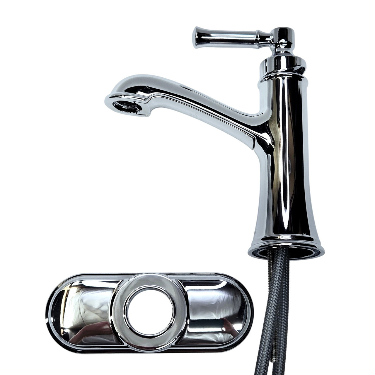 Moen 6803 Dartmoor 1.2 GPM Single Hole Bathroom Faucet - Chrome