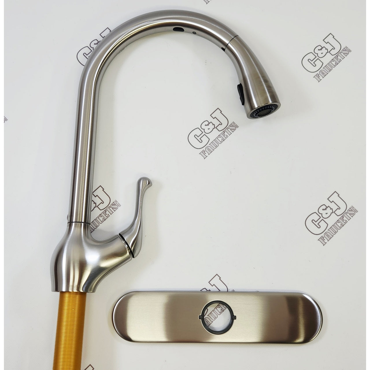 Kohler R78035-SD-VS Barossa Touchless Pull-Down Kitchen Faucet - Stainless
