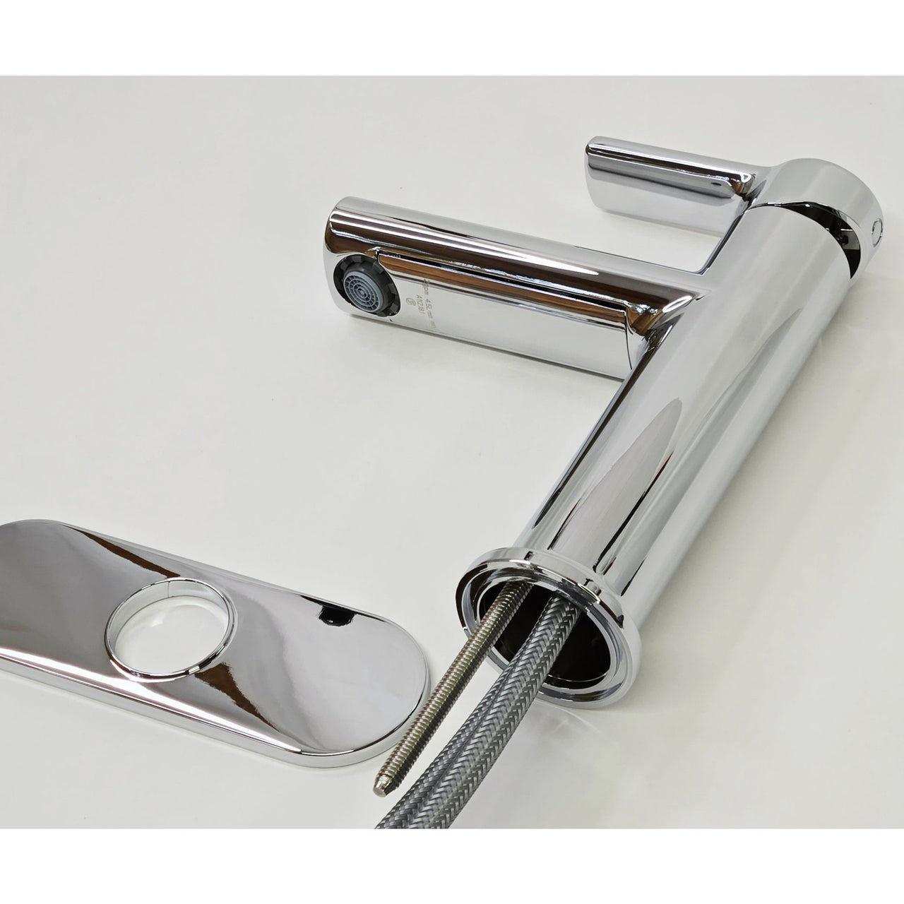 Meena 84794 Single Hole Single-Handle Bathroom Faucet - Chrome