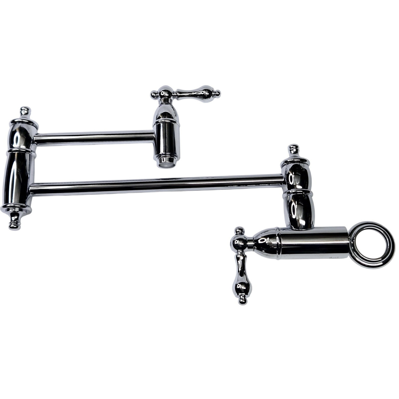 Signature Hardware 329233 Augusta Wall Mounted Pot Filler - Chrome