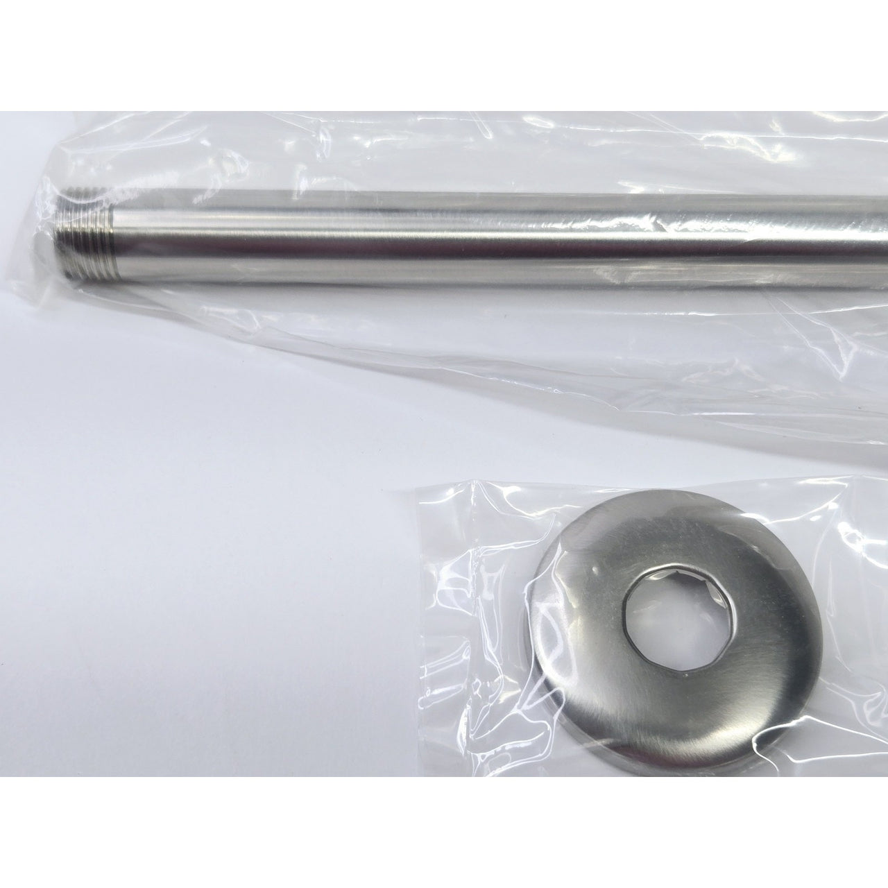 Signature Hardware 158883 12" Ceiling Mounted Shower Arm - Brushed Nickel