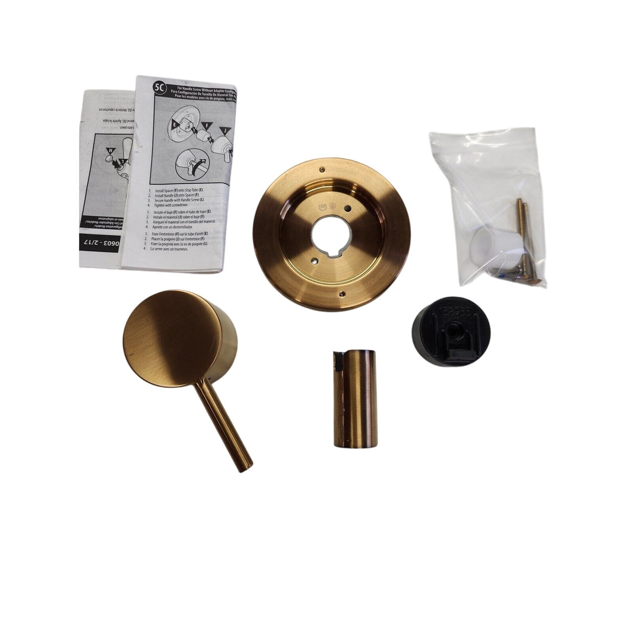 Moen T4191BG Align Diverter Transfer Trim Kit, NO Valve - Brushed Gold