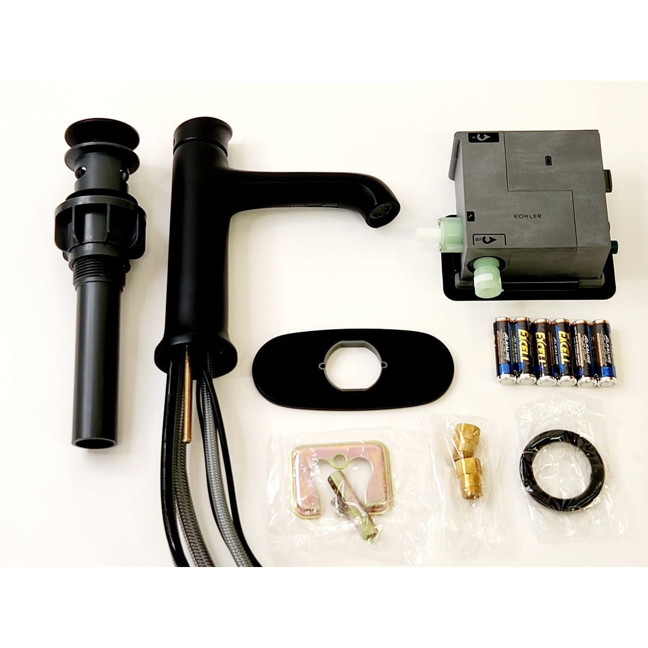 Kohler R32930-4D-BL Mistos Touchless Single Hole Bathroom Faucet - Matte Black