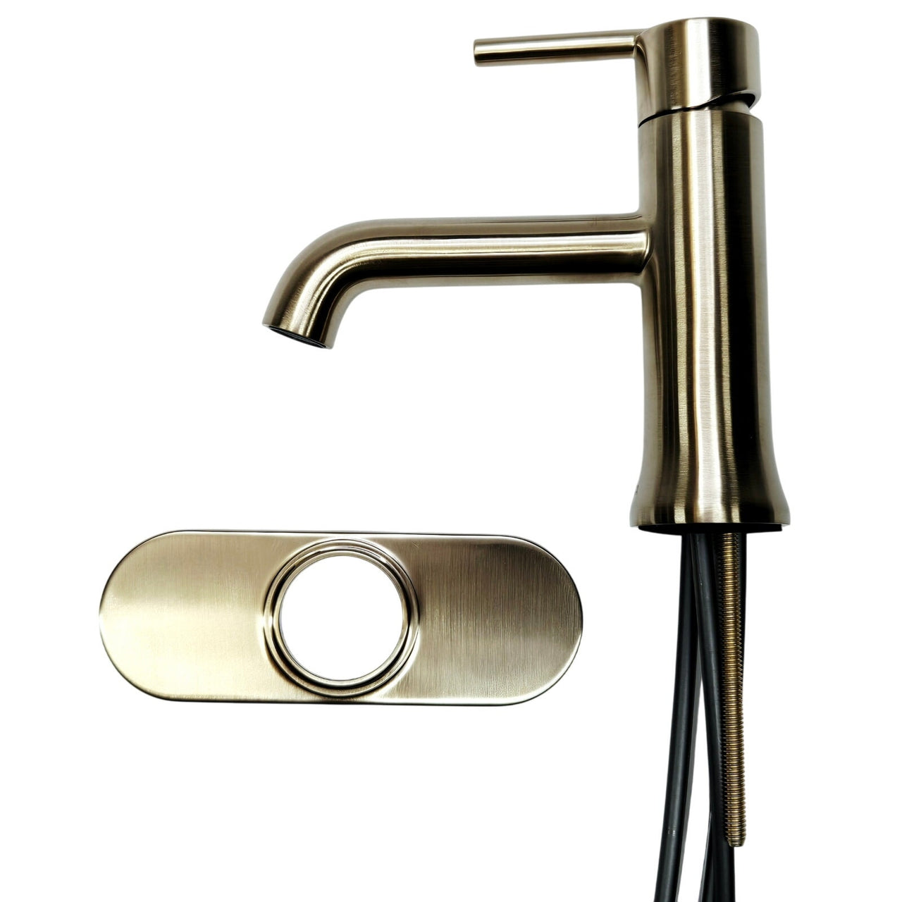 Delta 559LF-CZMPU Single Hole Bathroom Faucet- Champagne Bronze READ