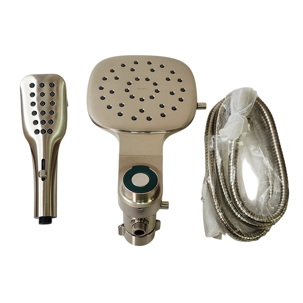 Moen 220C5BN Verso Multi Function Shower Head with Hand Shower - Brushed Nickel