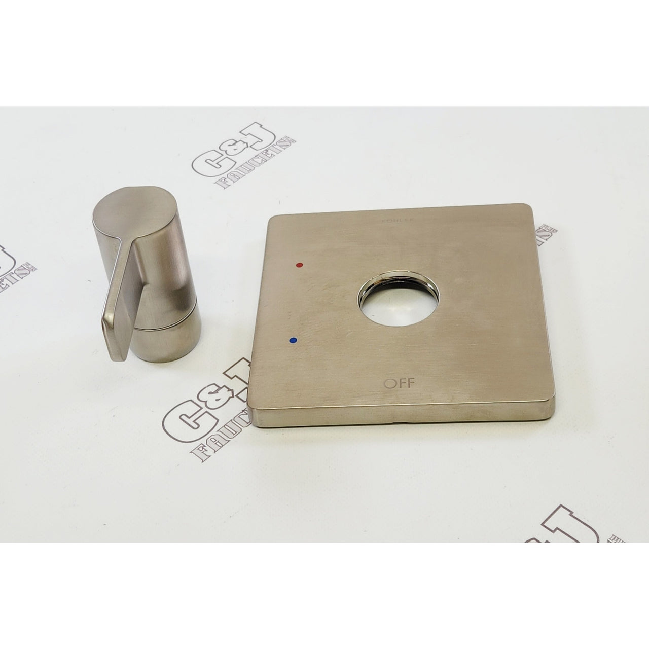 Kohler TS23501-4-BN Parallel Rite-Temp Shower Valve Trim - Brushed Nickel READ