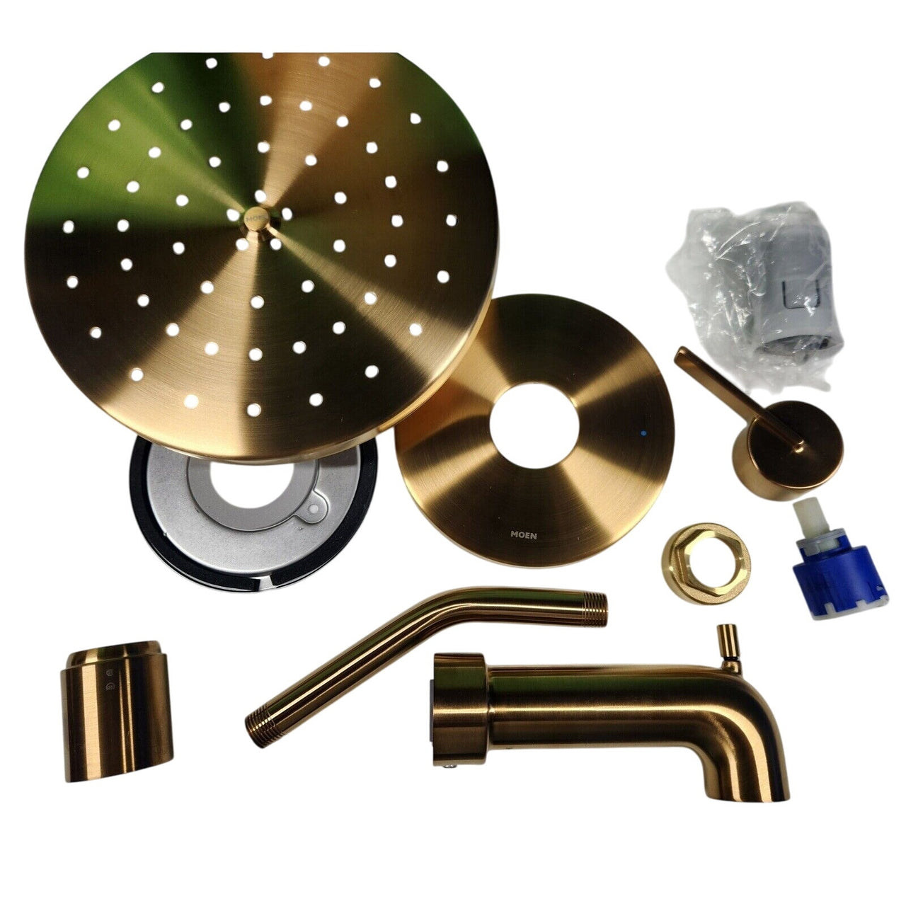 Moen UT3363BG Cia M-CORE 3-Series Tub and Shower Trim Kit, No Valve-Brushed Gold