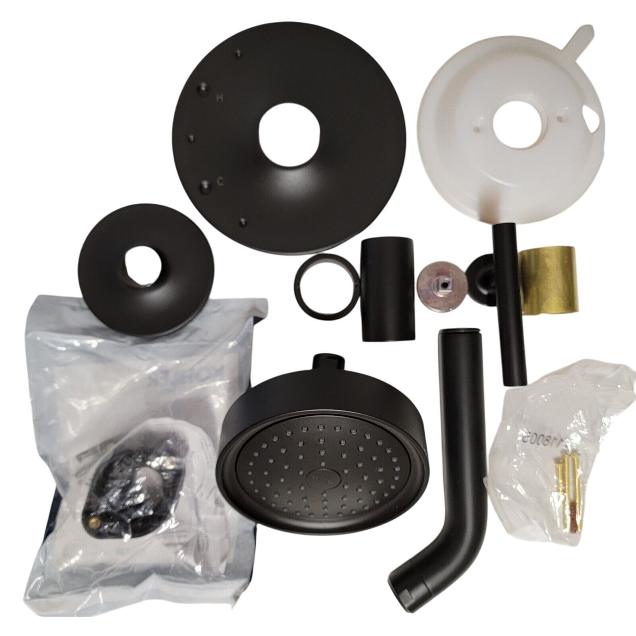 Kohler TS14422-4-BL Rite-Temp Shower Trim Kit with Lever Handle - Matte Black