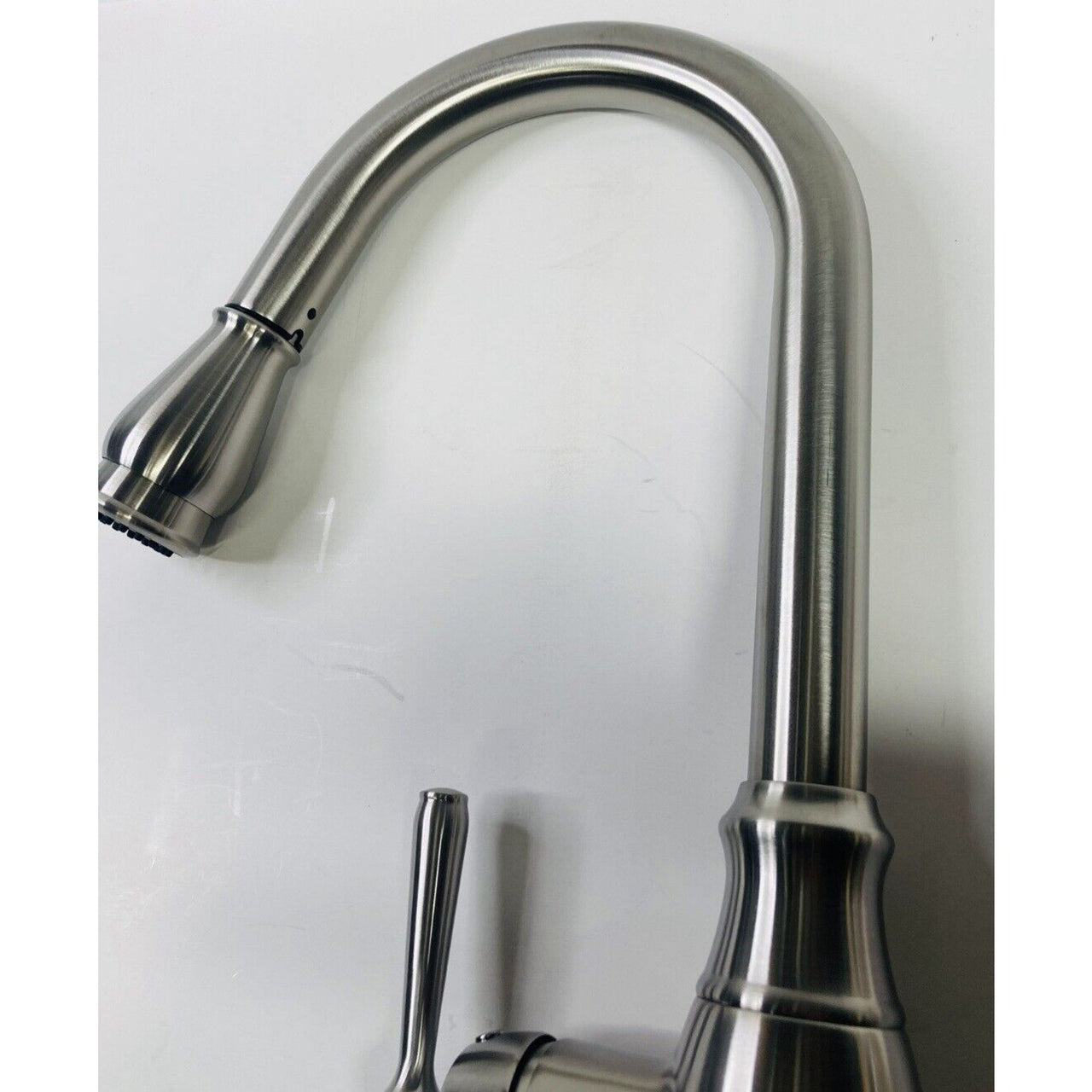 Signature Hardware 356024 Withrow Pull Down Kitchen Faucet - Brushed Nickel
