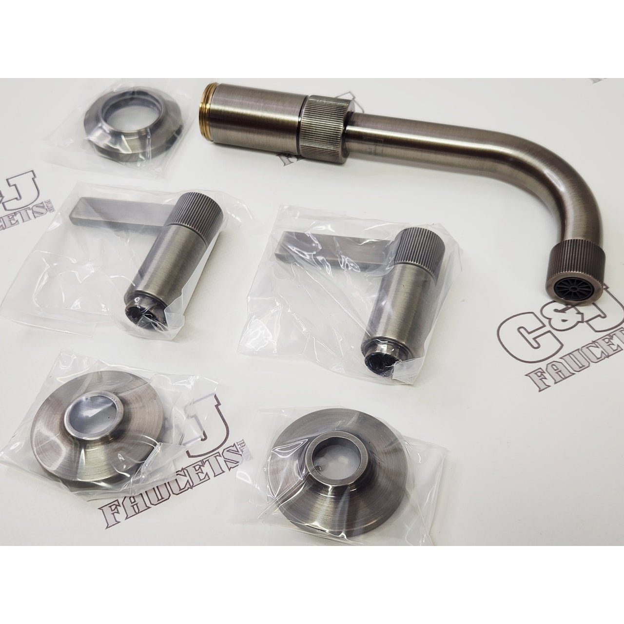 Newport Brass 3-3235/15A Pardees Wall Mounted Tub Faucet - Antique Nickel