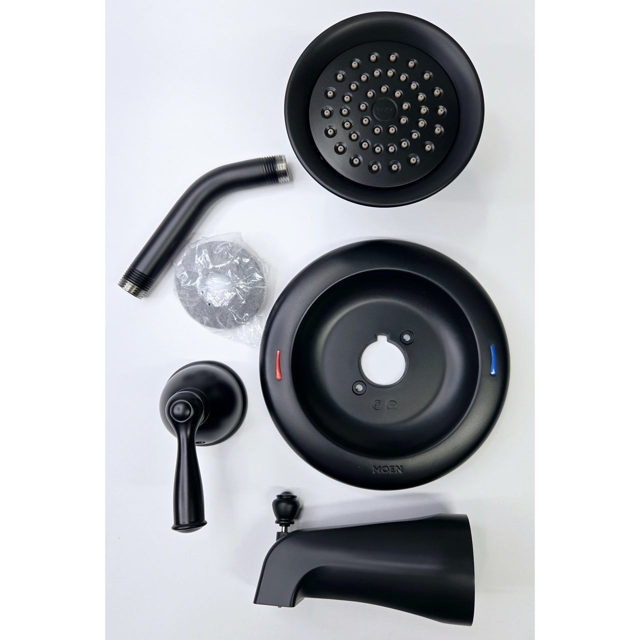Moen 82910BL Banbury 1-Handle Tub/Shower Faucet Trim Kit - Matte Black *READ