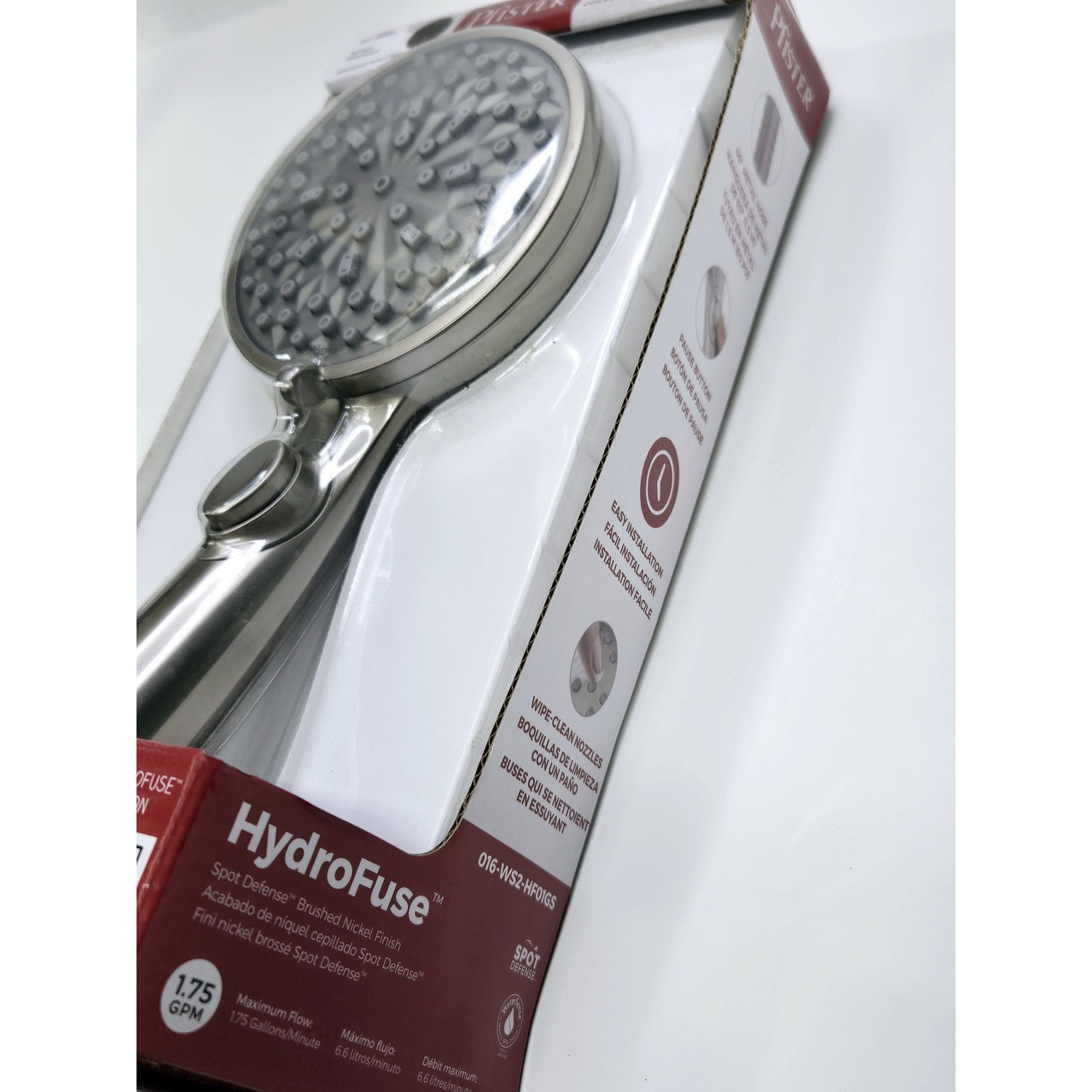 Pfister 016-WS2-HF01GS HydroFuse Multi Function Hand Shower - Brushed Nickel