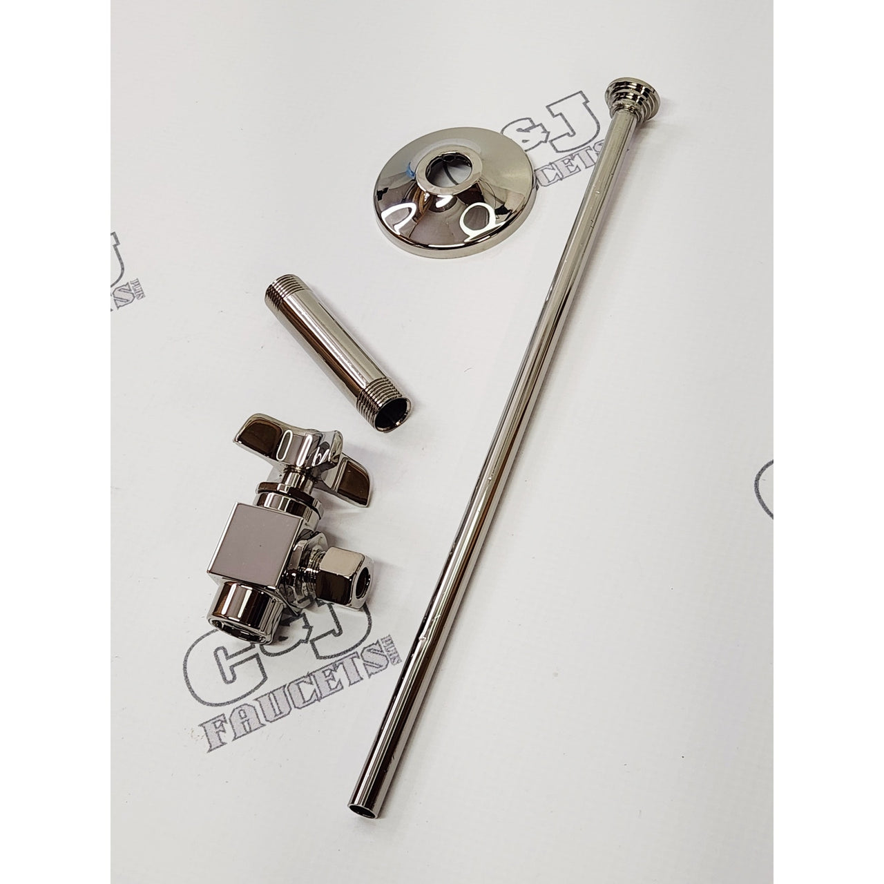 Kohler 7637-SN Angle Supply 3/8 in NPT Vertical Tube - Polished Nickel READ