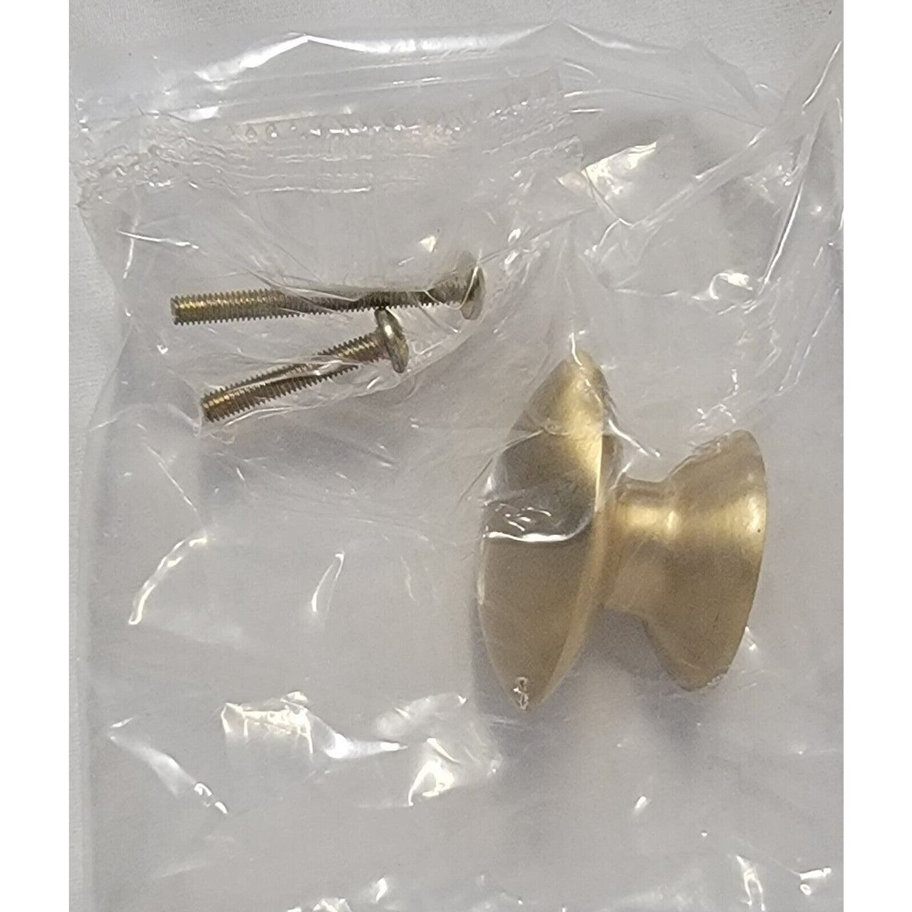 Signature Hardware 441612 Rennes Solid Brass Oval Cabinet Knob - Satin Brass*