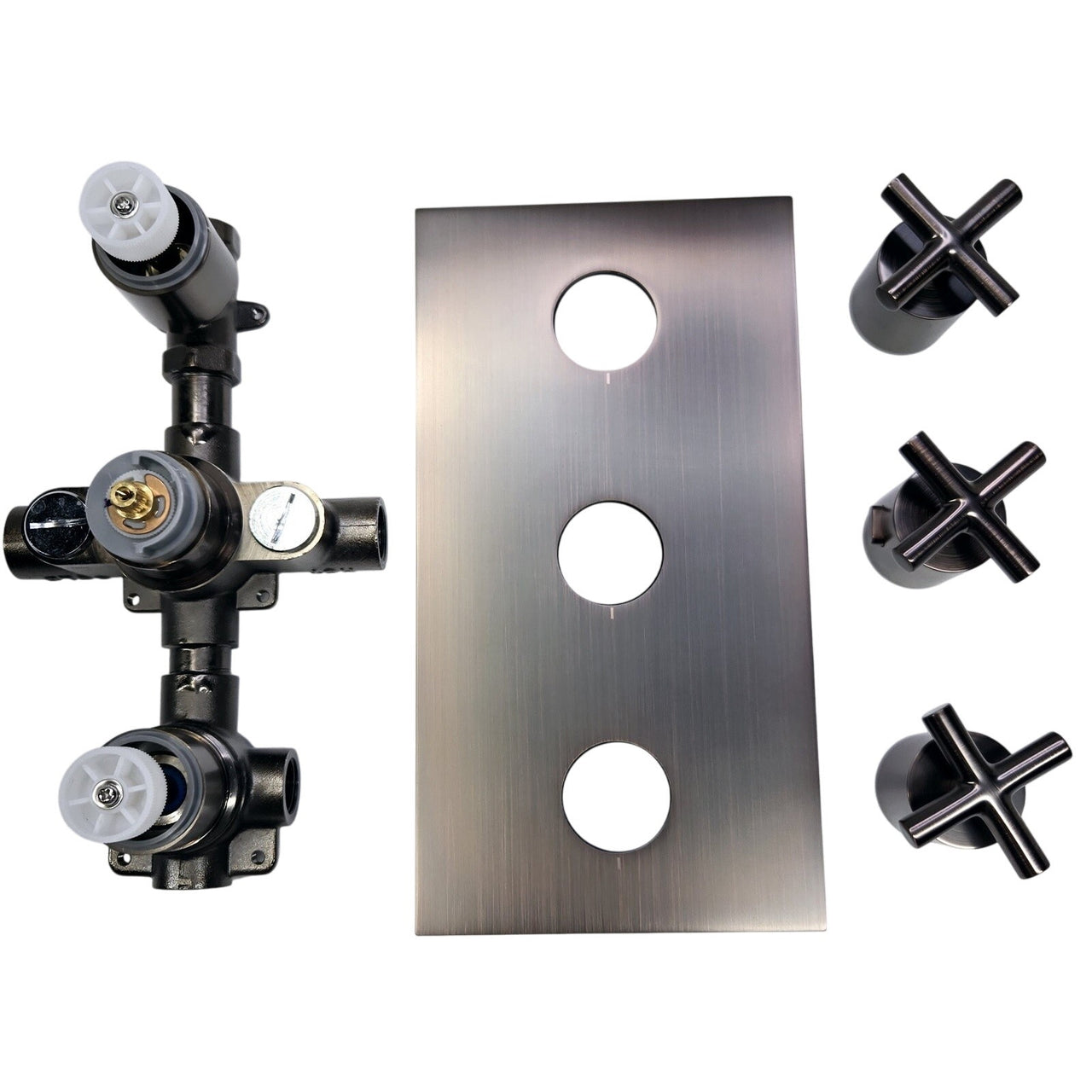 Signature Hardware 421528 4-Way Thermostatic Valve - Oil Rubbed Bronze *READ