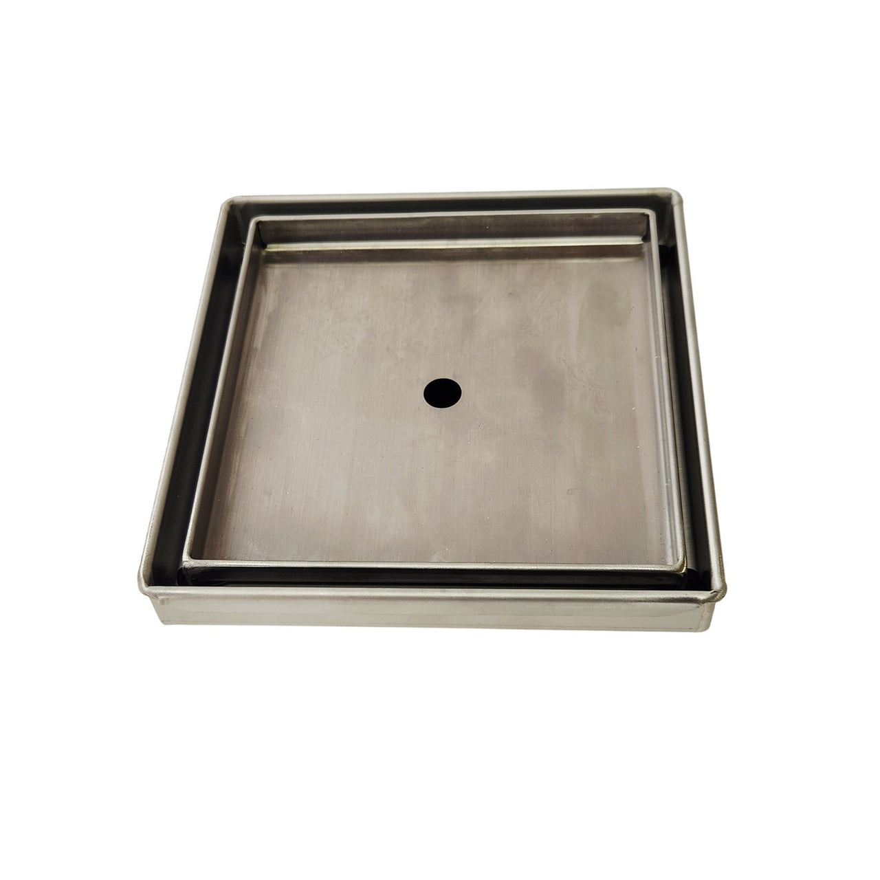 Alfi ABSD55A 5"x5" Square Tile Insert Shower Drain w/2" Outlet - Stainless Steel