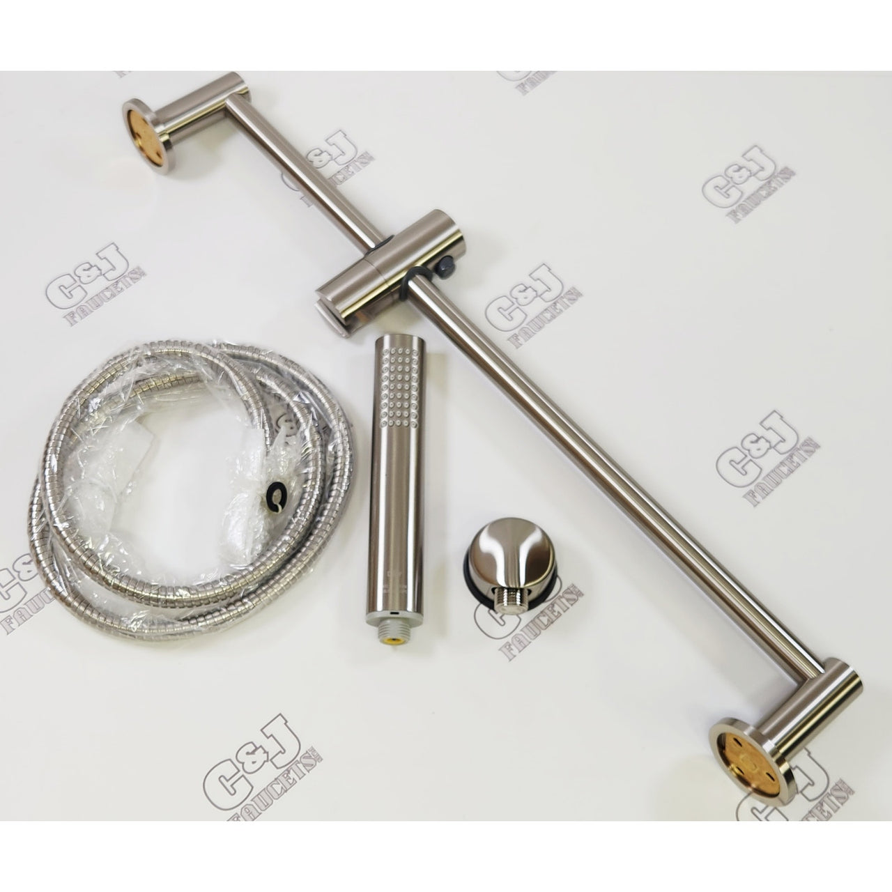DXV D3510579C.144 Percy 1.8 GPM 24" Hand Shower Set - Brushed Nickel