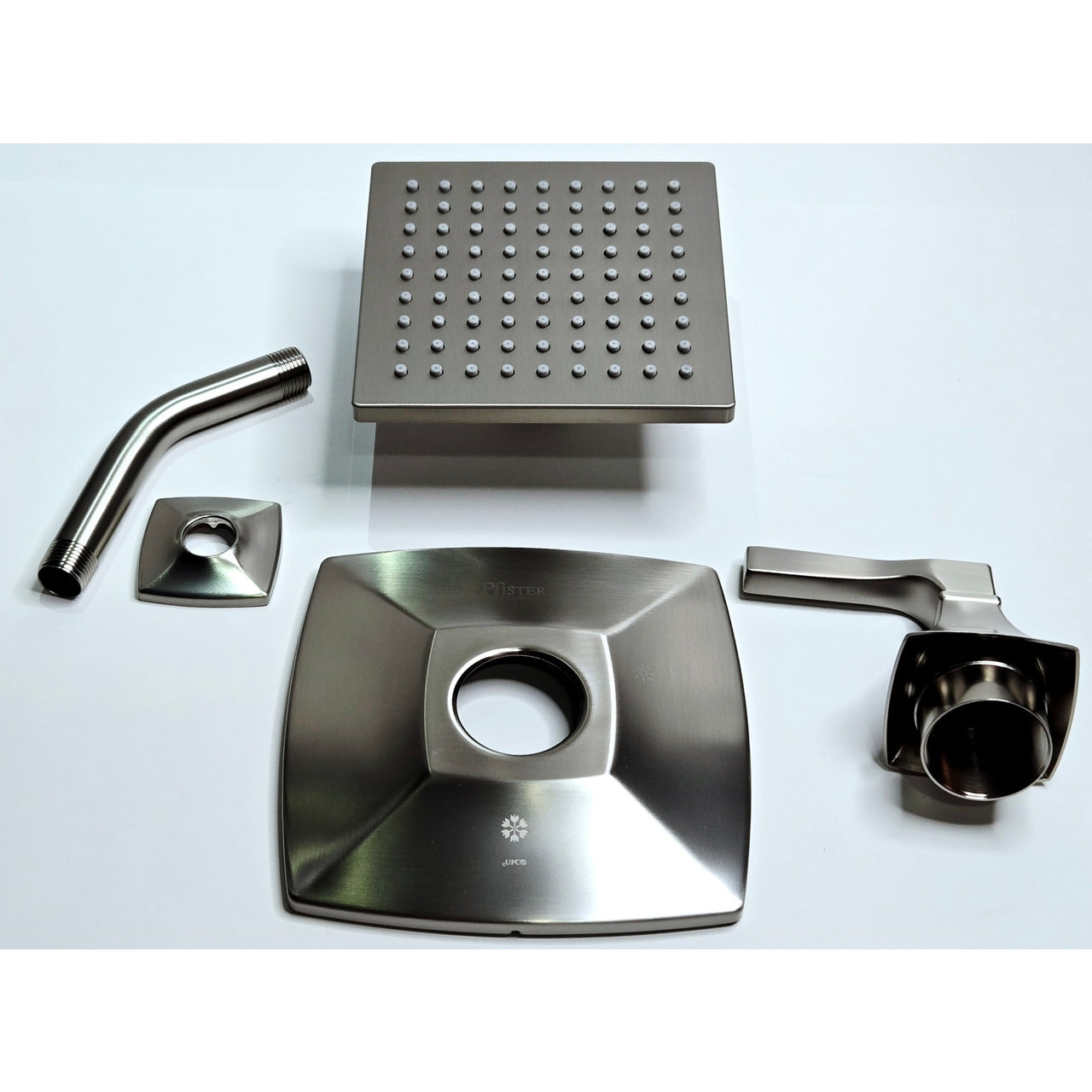 Pfister LG89-7HTGS Holliston Shower Trim with 1.75GPM Shower Head - Brush Nickel