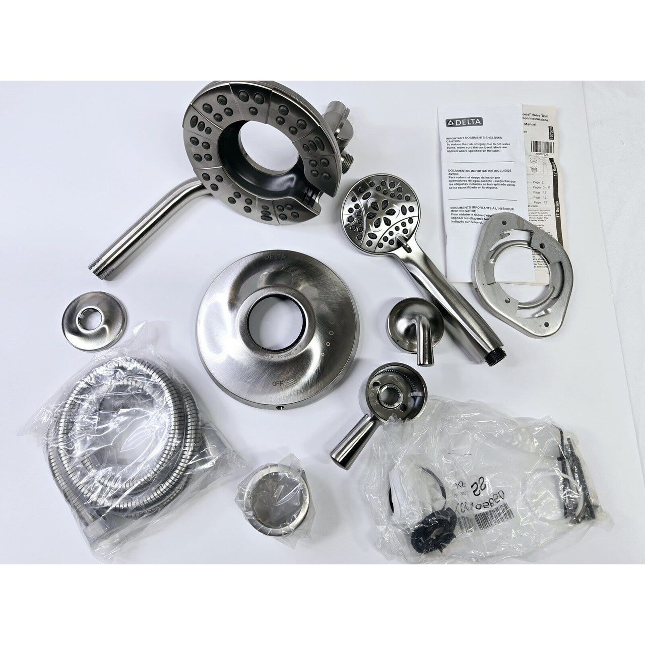 Delta T17233-SS-I Kayra Monitor 17 Series Valve Shower Trim Only - Stainless