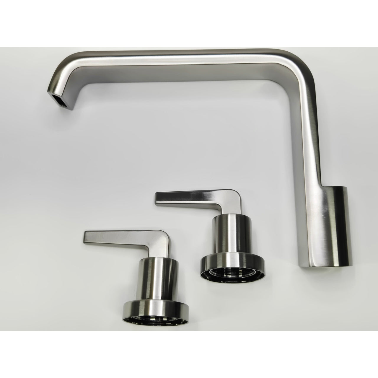 Signature Hardware 498266 Drea Roman Tub Filler with Hand Shower - Brush Nickel