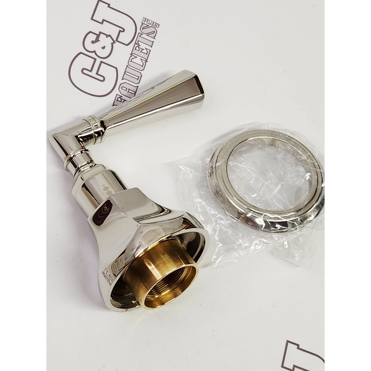Rohl A4812LMPNTO Palladian 3-Function Valve Trim Only - Polished Nickel READ2