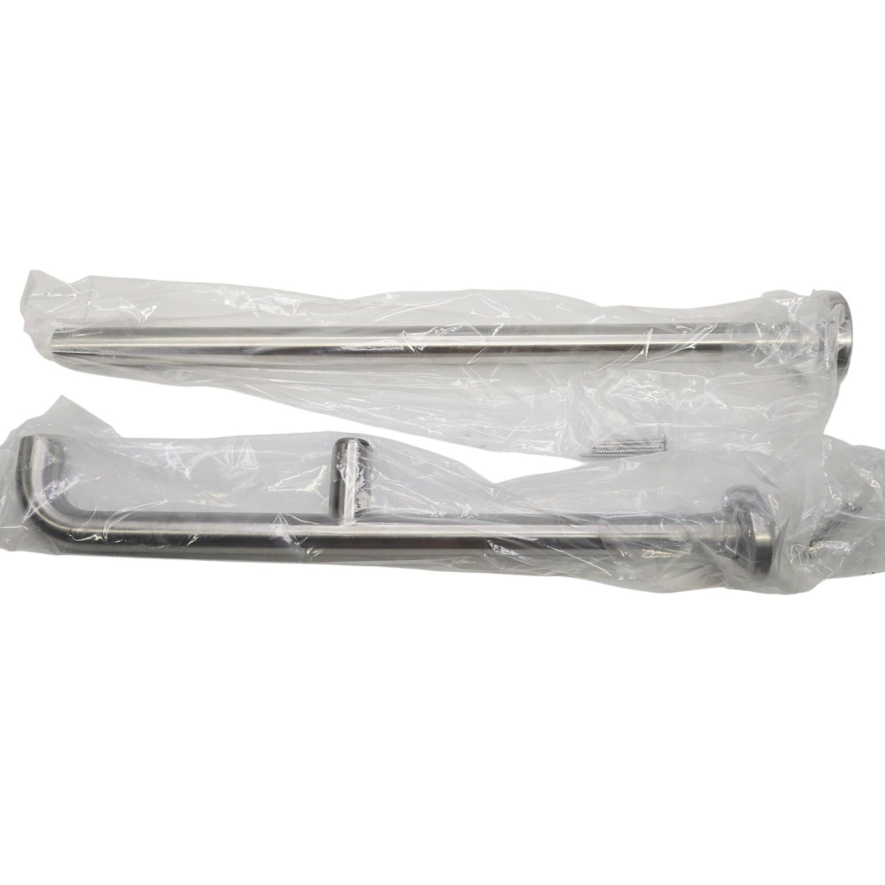 Signature Hardware 320412 Pickens 23" Grab Bar with Leg Support -Stainless Steel